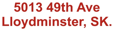 5013 49th Ave Lloydminster, SK.